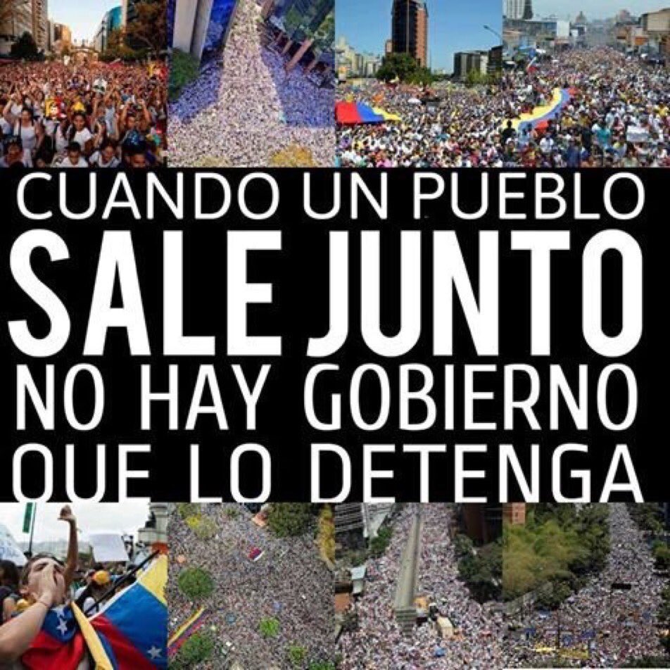 TacoTuit's tweet photo. NO DEJES PARA MAÑANA LO QUE PUEDAS HACER HOY!  #VENEZUELA 🇻🇪REBELATE CON O SIN MILITARES! #Caracas La Carlota #30abr #OperacionLibertad #LiberenApresosPoliticos #VamosVenezuela Distribuidor Altamira https://t.co/6FXIyaLHk6