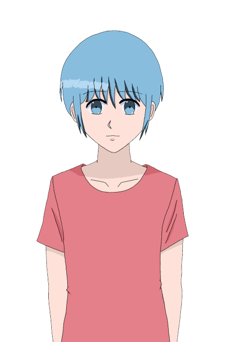 青髪のtwitterイラスト検索結果 古い順