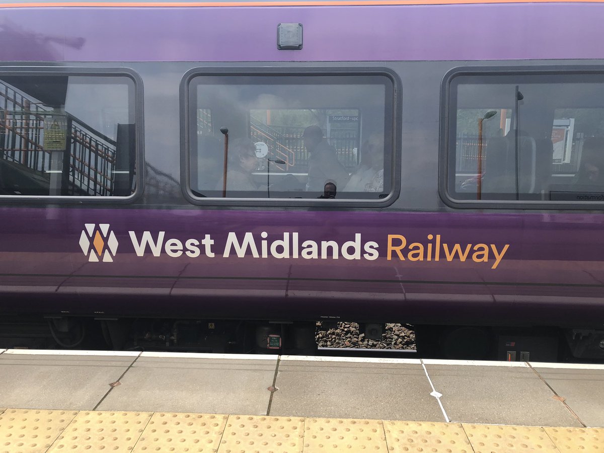 80before80's tweet photo. Overcame my anxiety today by taking the train into Birmingham. Loved it. @WestMidRailway https://t.co/NnHe5h2uUM