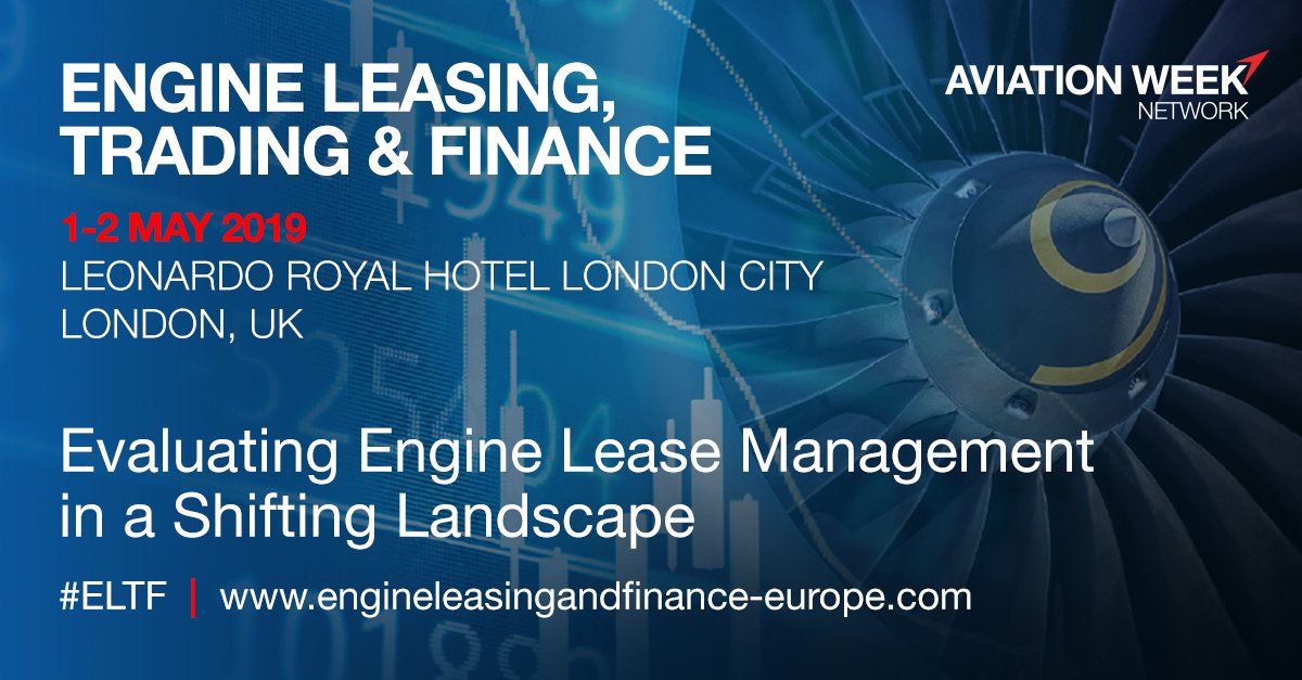 AvWeekEvents's tweet photo. We will be live tweeting the highlights of Engine Leasing, Trading &amp; Finance - follow #ELTF for updates.

We look forward to seeing the delegates at the Welcome Reception tonight hosted by @AJW_Group. Come over to @Leonardo_Hotels London City at 6pm and grab your badge &amp; a drink! https://t.co/JvQJJ17Zvg
