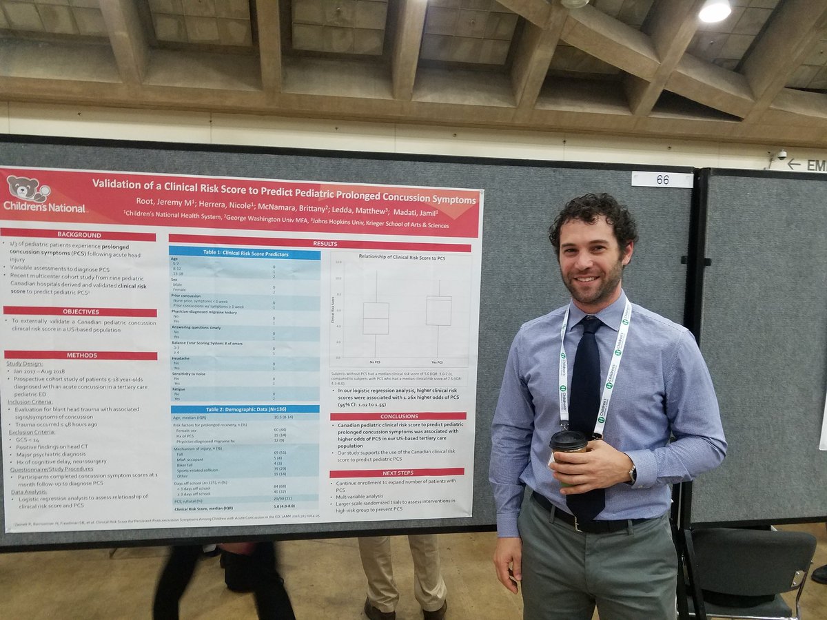 Jeremy Root, concussion research. #PAS, #CNMC