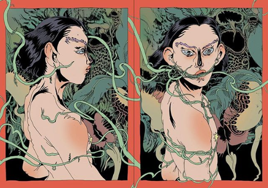 FormSeventh's tweet image. Artist Alice Bloomfield, recent winner of a Production Award at the BFI Future Film Festival is releasing a book ‘Inside the Palace’ with 100+ pages of comics and illustration. If you’d like a copy of the book follow the link: kickstarter.com/projects/ropep…