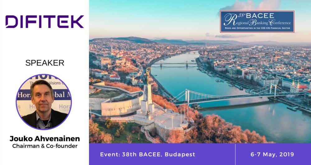 Difitek's tweet image. It&apos;s great to have our Chairman @jahven to speak next week at the 38th BACEE Regional Banking Conference in Budapest. We&apos;re looking forward to meeting you there!  

More info here: buff.ly/2IPqnaX

#distributedfinance #fintech