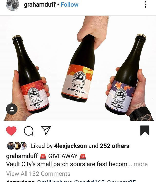 HopGeeksBeerCo's tweet image. This is a great give away I have missed a lot of the @vaultcitybrewing beers. I recently had the apricot sour and it was divine. Definitely up their with the heavy hitters in the sour game.

@grahamduff this is very generous of you and definitely reflect… bit.ly/2ZKzsHd