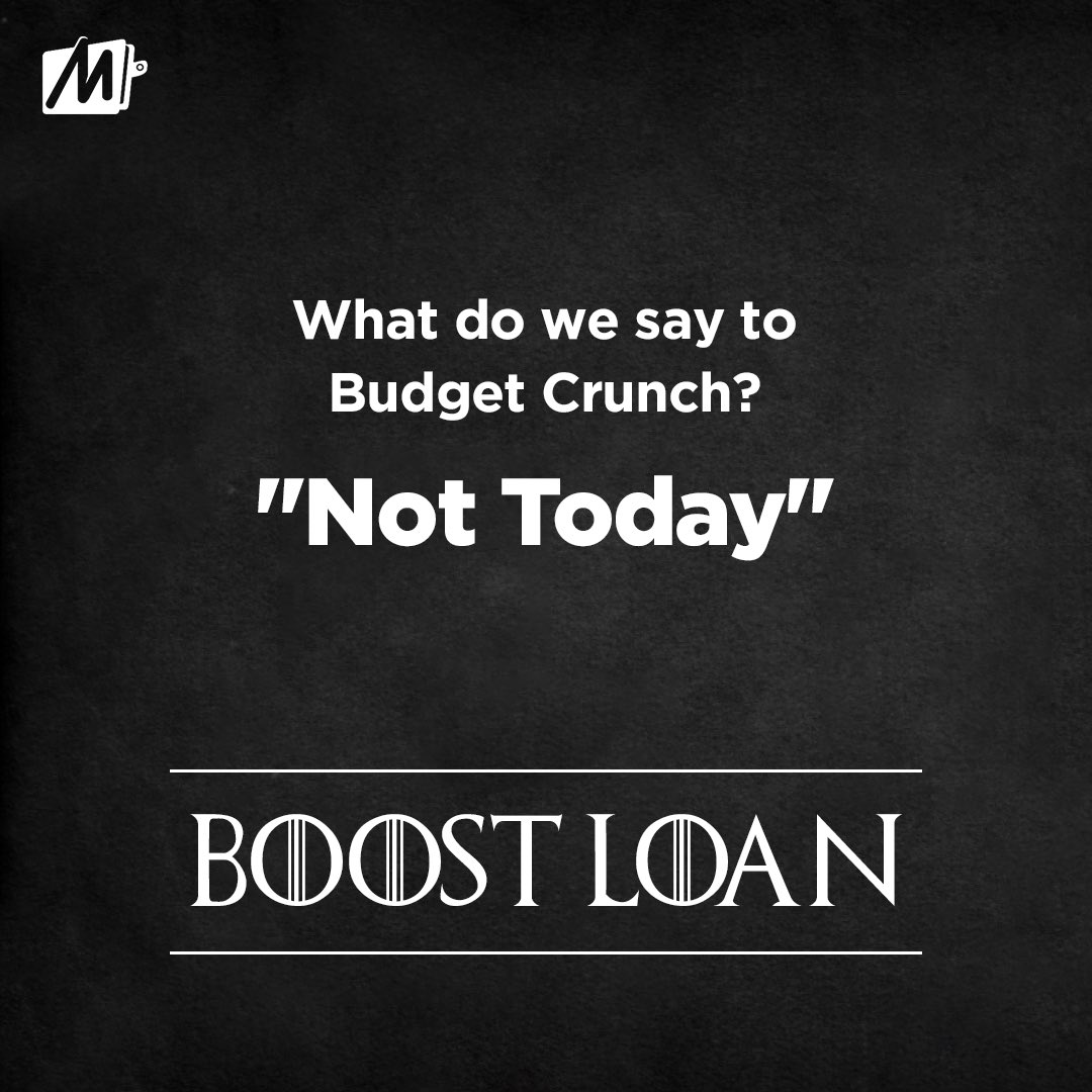 All hail MobiKwik Boost🙌

#instantloan #instantloanapprovals #quickloans #easymoney #gameofthrones #got #gotislife #aryastark #starks

bit.ly/2WORx4L