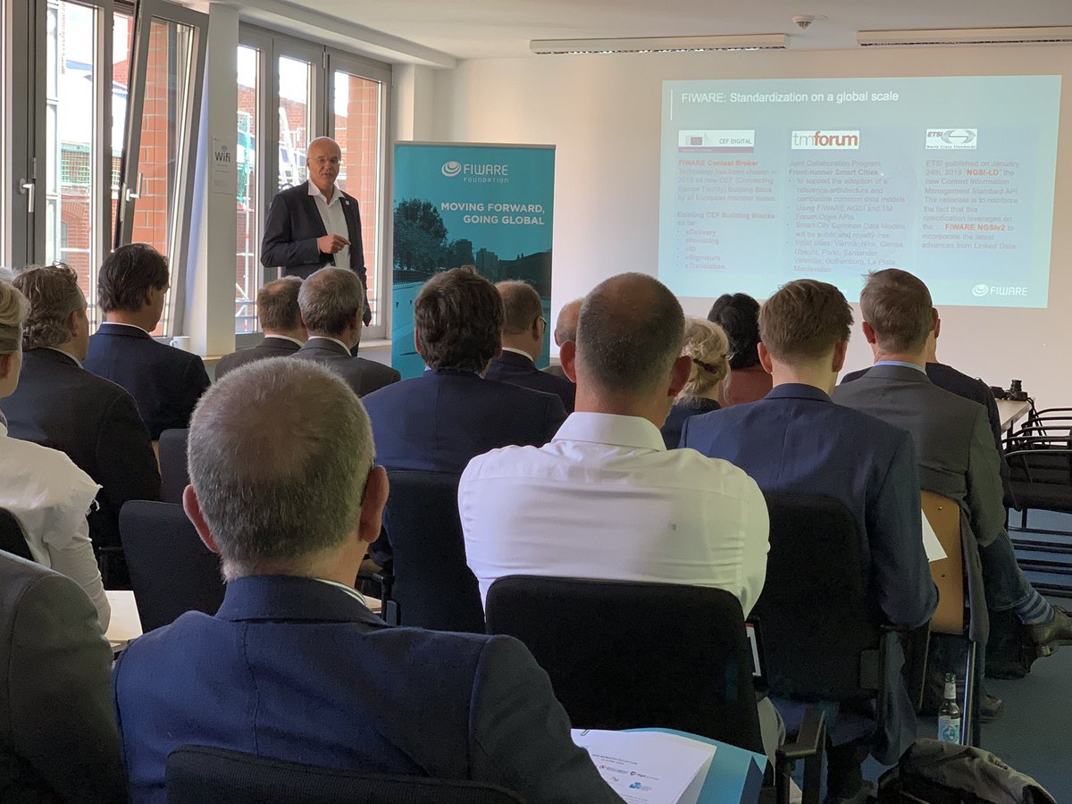 HSundmaeker's tweet photo. A complete #ReferenceArchitecture for #SmartFarming is offered by @FIWARE - @AhleFIWARE welcoming new members of the #FIWAREFoundation, including @waziupIOT - let’s discuss cooperation potentials with @IoF2020 &amp; @SmartAgriHubs https://t.co/ar5ZmQMMNE