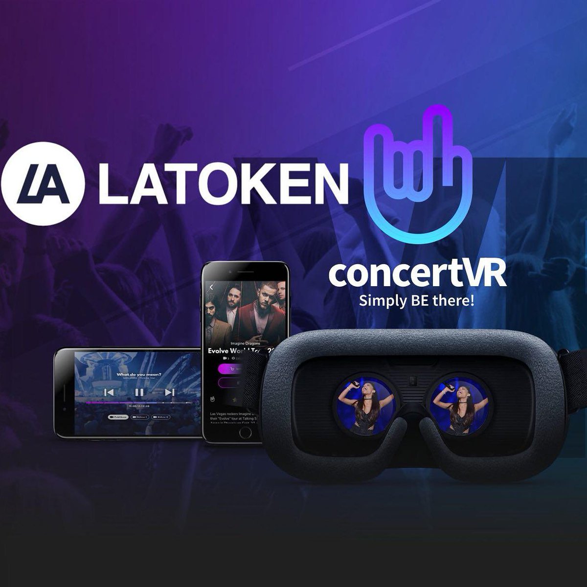 We are pleased to announce that the concertVR Token is officially listed on LATOKEN NOW! 

bit.ly/2ZMHtLy

#concertvr #blockchain #LATOKEN #cryptocurrency #cryptoexchange #cryptotrading #VirtualReality #business #concert #bitcoin #Livestream #EthereumClassic