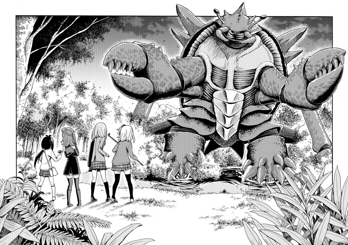 Bバンチ内にて公開中の連載デビュー作「怪獣列島少女隊」。怪獣と女の子が活躍する大好きなものをぎゅっと詰め込んだおもちゃ箱のような漫画です。
5/10には最新9話も公開予定なので、新しい時代でもよろしくお願いします。
https://t.co/ZHv5A29yMV
#平成最後に自分の代表作を貼る