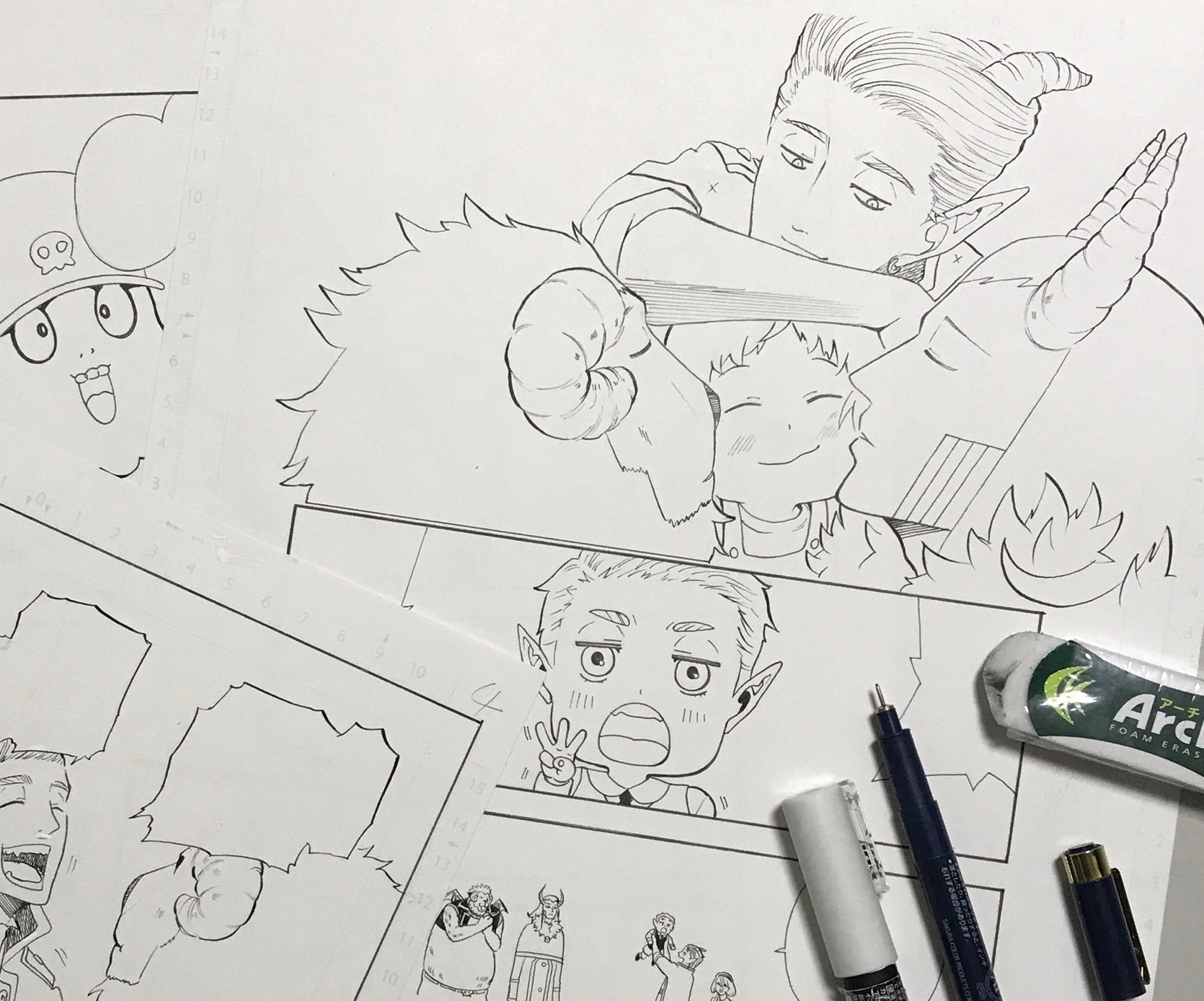 飯島浩介 育てち魔おう 巻 6 7発売 En Twitter あ 先週最終話の原稿描き終えました 4年半くらい連載してたから 終わるのなんだかちょっと寂しい でも少し休めるかと思うとちょっと嬉しい 笑 飯島浩介 育てち 飯島浩介 育てち魔おう 巻 6 7発売 En Twitter あ 先週最終話の原稿描き終えました 4年半くらい連載してたから 終わるのなんだかちょっと寂しい でも少し休めるかと思うとちょっと嬉しい 笑 飯島浩介 育てち
