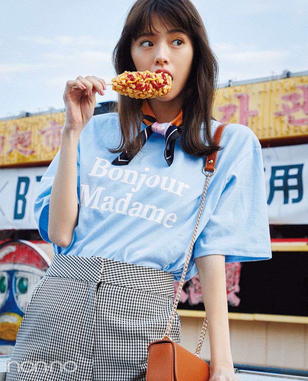 تويتر ノンノ Nonno على تويتر 連休は韓国で食べ歩き すぐ洗えるシンプル Tシャツ は定番だけど 今年っぽ感を出すならこんな工夫をしてみて T Co 8q1i5k38bu 春コーデ 鈴木優華 ノンノ Nonno T Co Ghbhqexbfo