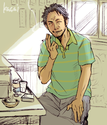 令和も昭和なおじさんを描く気がします。どうぞよろしく 
