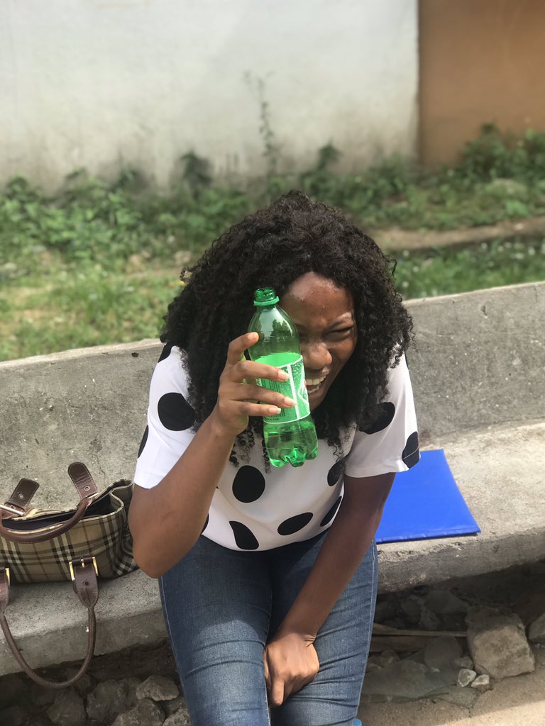 OlawuO's tweet photo. Chilling with my favorite drinks 
@H2Oh_Naija and 7UpNaija https://t.co/D8trvNjE1v