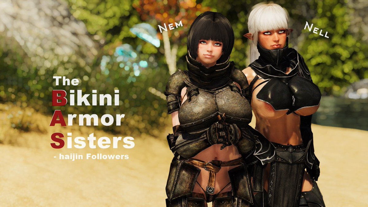 廃人a on Twitter: "【MOD】haijin Followers - The Bikini Armor Sisters - V2.2  https://t.co/ompIP3HuSI 平成最後のアプデ（）… "