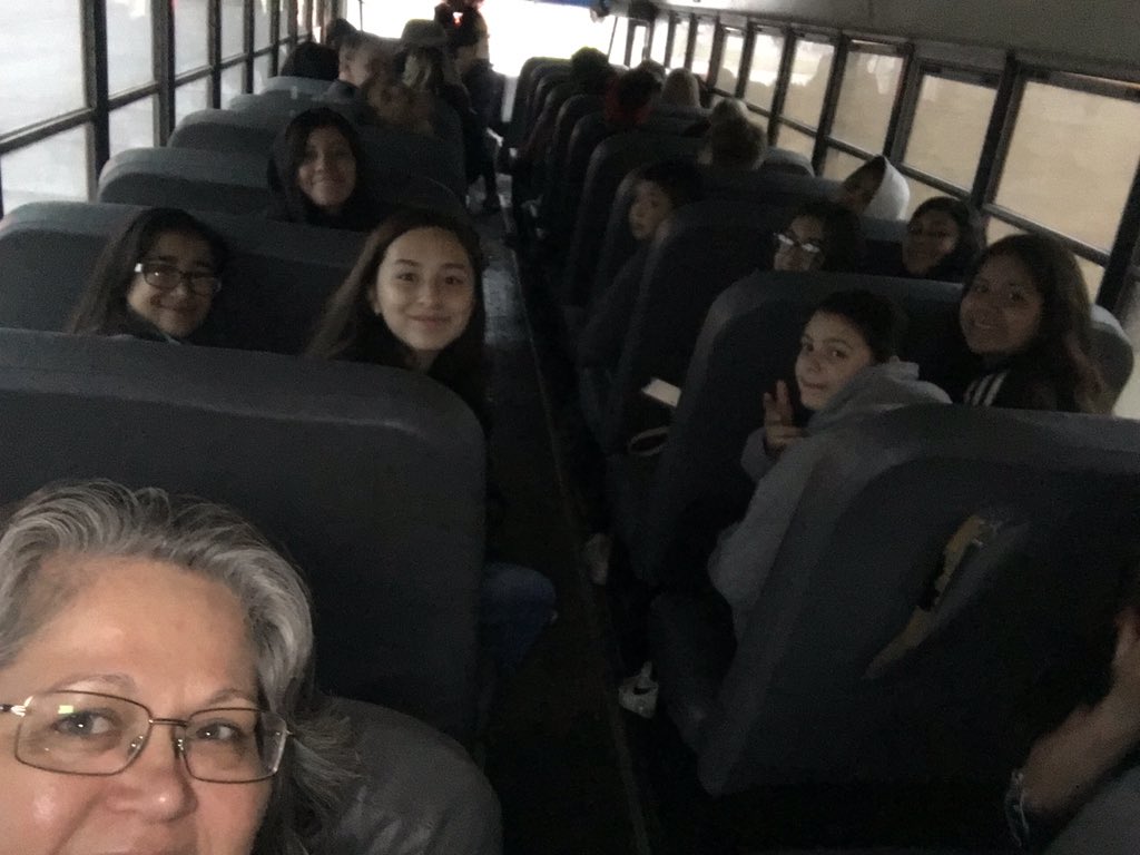 And we're OFF (finally lol) We're taking our 8th Grade AVID students and staff to Pittsburg, KS to tour Pittsburg State University! #makethedayscount #wpsavid #wpsproud #wpsfutureready