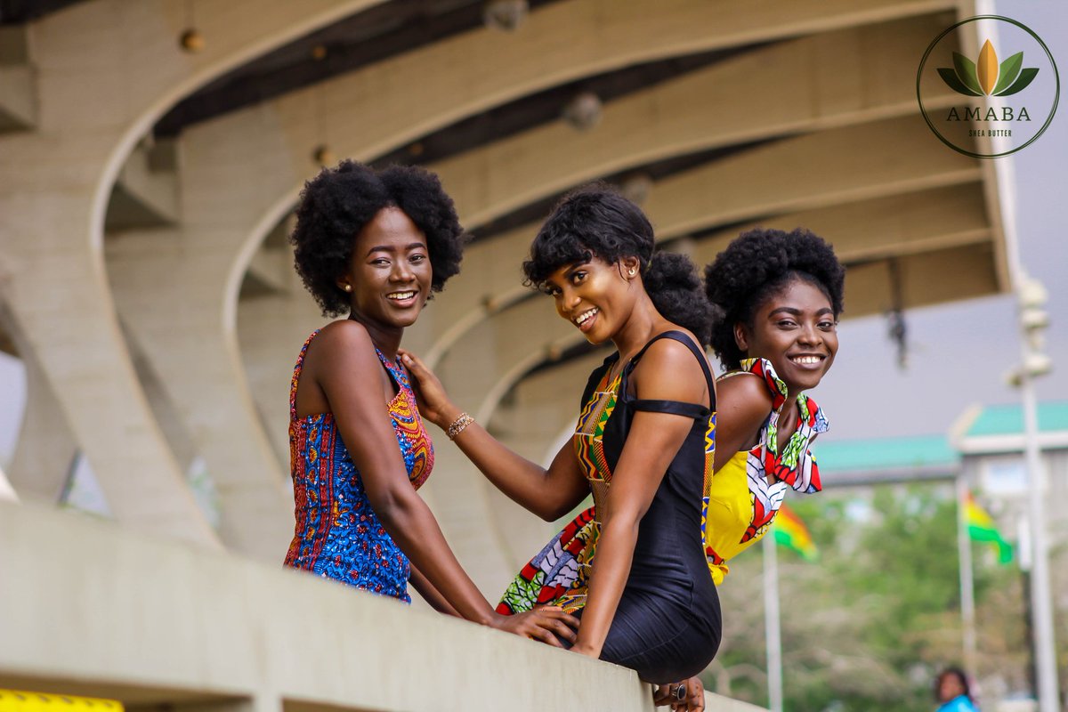 AmabaShea's tweet photo. Meet the faces of @AmabaShea 
Black, Bold and Beauty Woman.
We are Africa. 
#BeGhana #Amaba #Sheabutter 
#theBetterButter https://t.co/qYnS2QGH1T