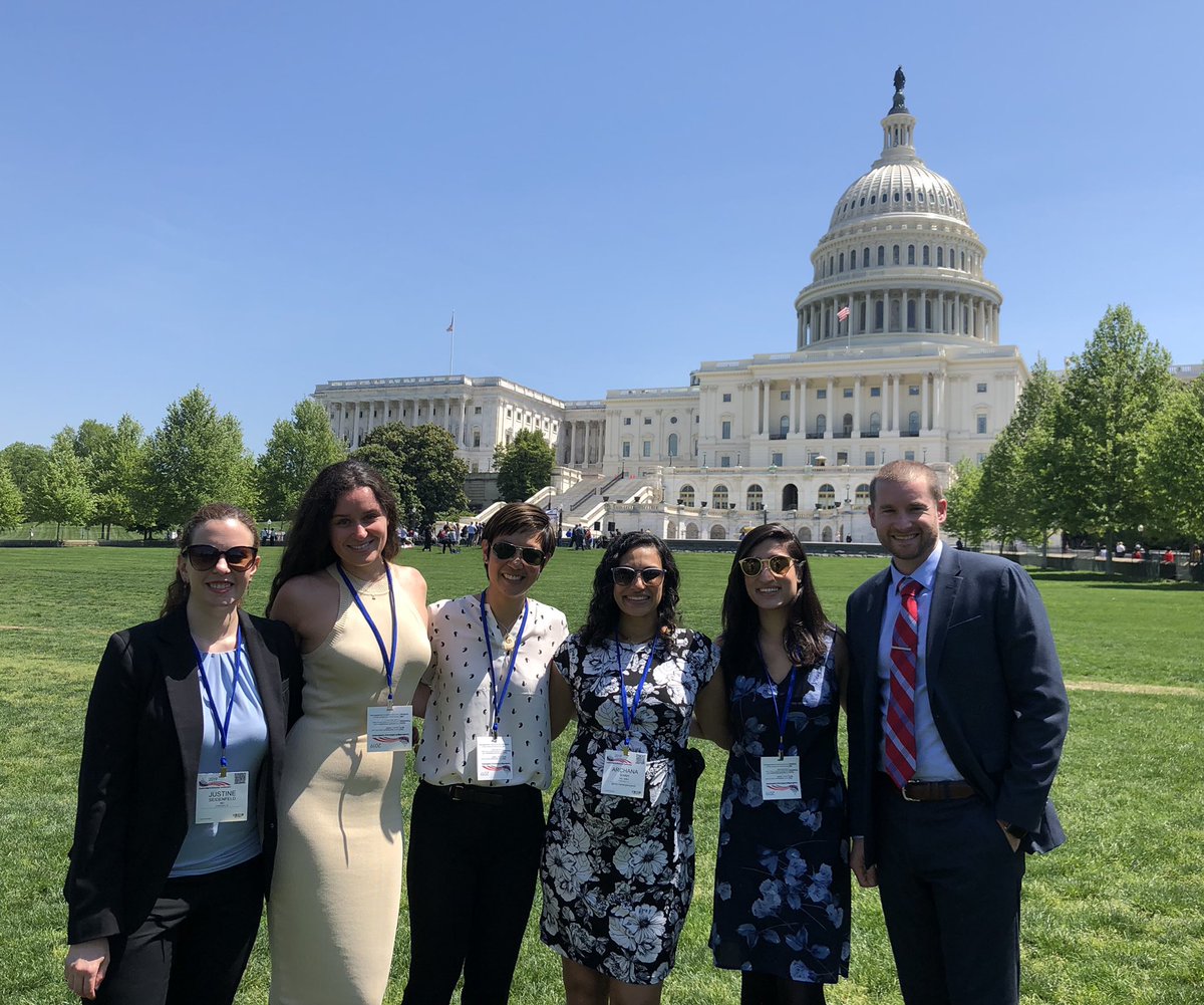 EmergencyArch's tweet photo. Past and present @ICEPemergency Leadership Scholarship Fellows on the Hill with past president @janetylin7 #LAC19 @AdrianaColeska @TehreemRehman https://t.co/m0oOg72qpv