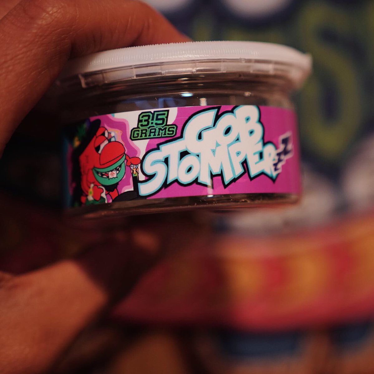 FatalFarmz's tweet photo. What you smoking on? 🤨🧐 That new #Gobstomper💤 just dropped better go grab some before it’s all gone

#FatalFarmz https://t.co/jyHBWSduOK