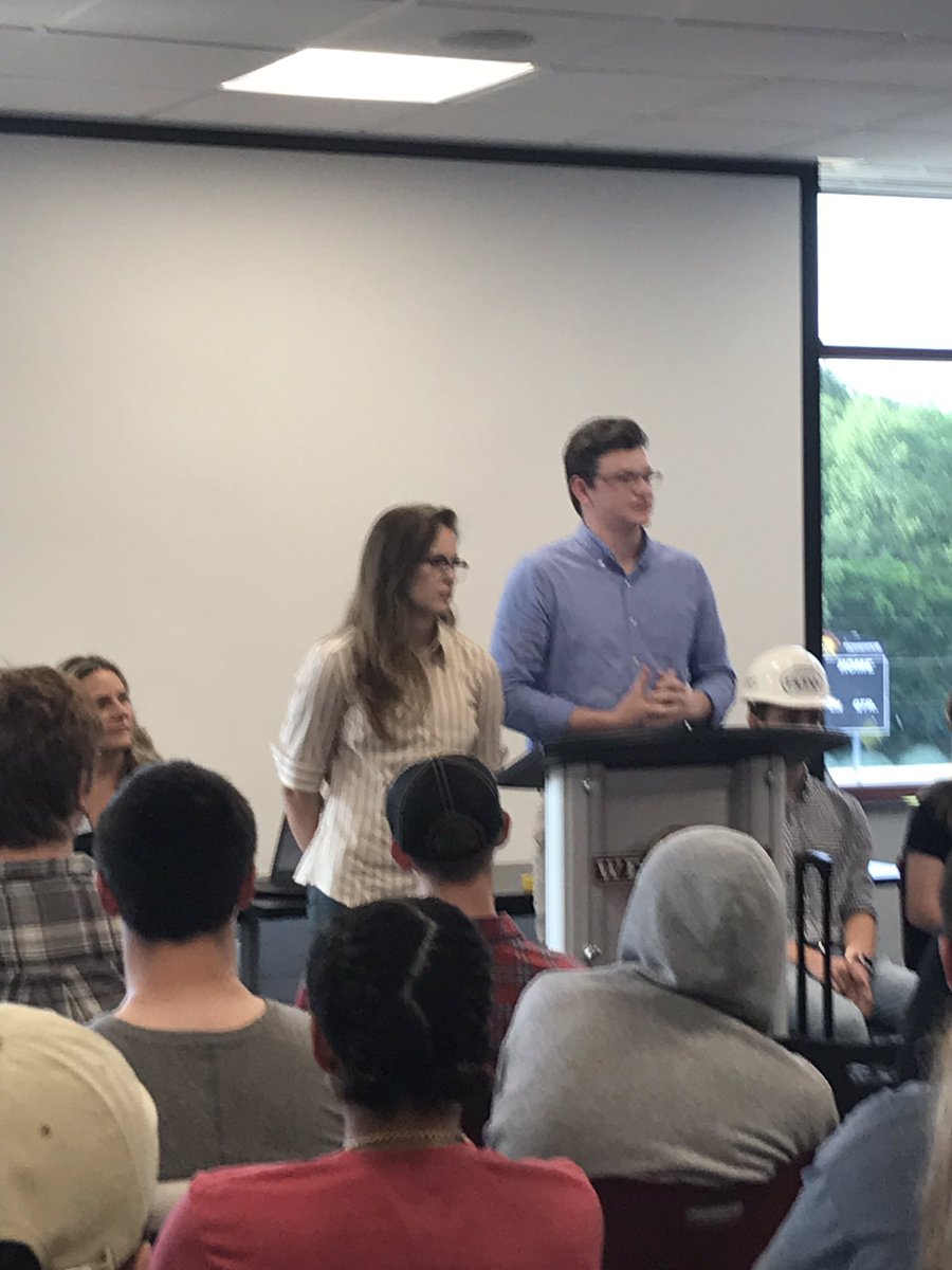 BC Engineering and Gatton Academy Alumni Katie Karl and Braydon Peavler sharing their experiences and how <a href="/EngineeringBchs/">BCHS Engineering</a> made a positive impact in their educational journey!  #BeComeLifeReady <a href="/barrenschools/">Barren Co. Schools</a> <a href="/BarrenZone/">Barren County Innovation Zone</a> <a href="/BarrenCountyATC/">Barren County ATC</a>