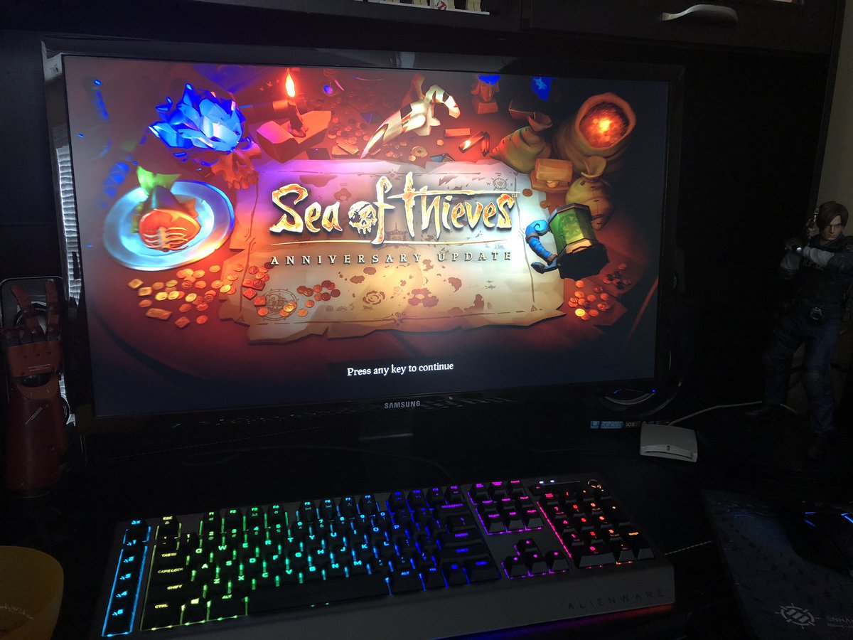 Time to hunt for a Shroudbreaker Stone with the wife! <a href="/SeaOfThieves/">Sea of Thieves</a>
