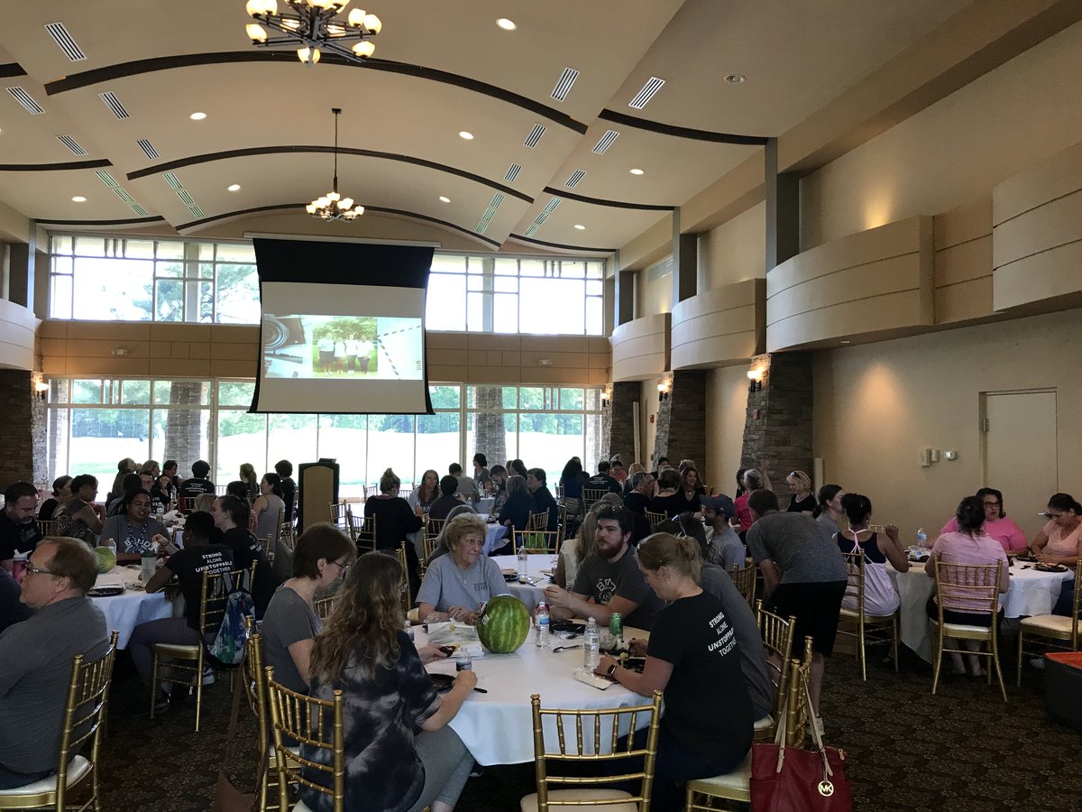 Shaffer_LCPS's tweet photo. Another year and another Secret Staff Outing @RBMS_Official #LCPS19 #baronschallenge2019 https://t.co/jzzFkmyPUE