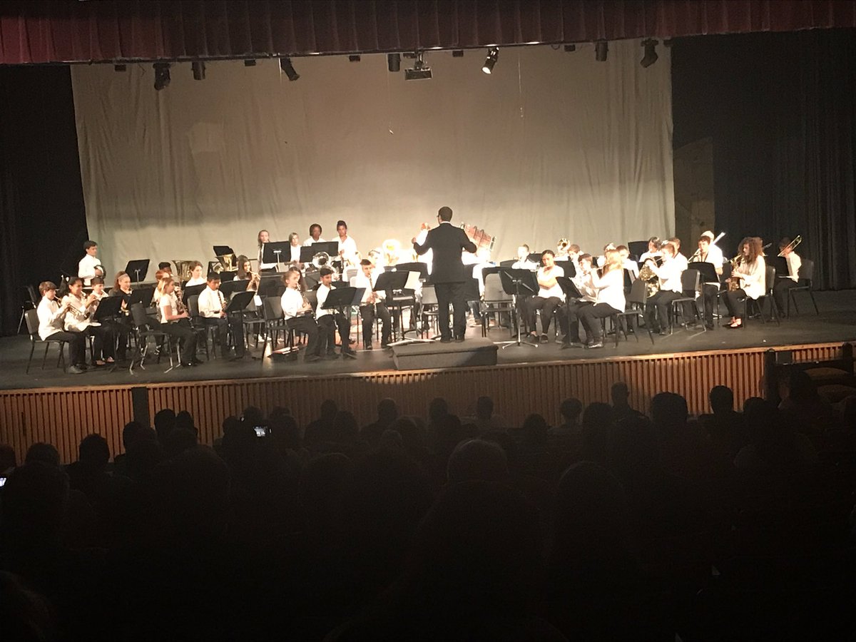 MsTRM77's tweet photo. 6th grade Spring Band Concert at Central High School.. The students did an amazing job!! Thank you Dr. Greene and Mr. Mink!! @gmsbandrocks @gmprincipal https://t.co/V179bOVbJi