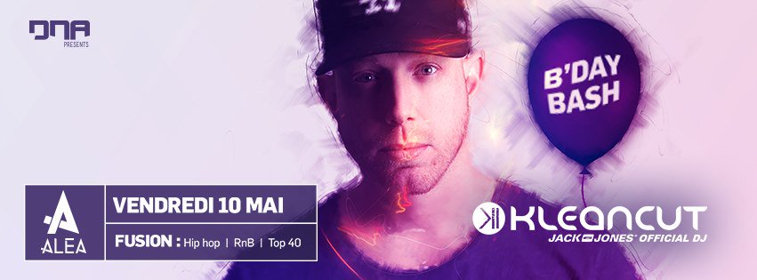 Vendredi on fête avec <a href="/DjKleancut/">Dj Kleancut</a> pour son anniversaire!!!! 🎈🎊 Billets: electrostub.com/events/206482 ✌️