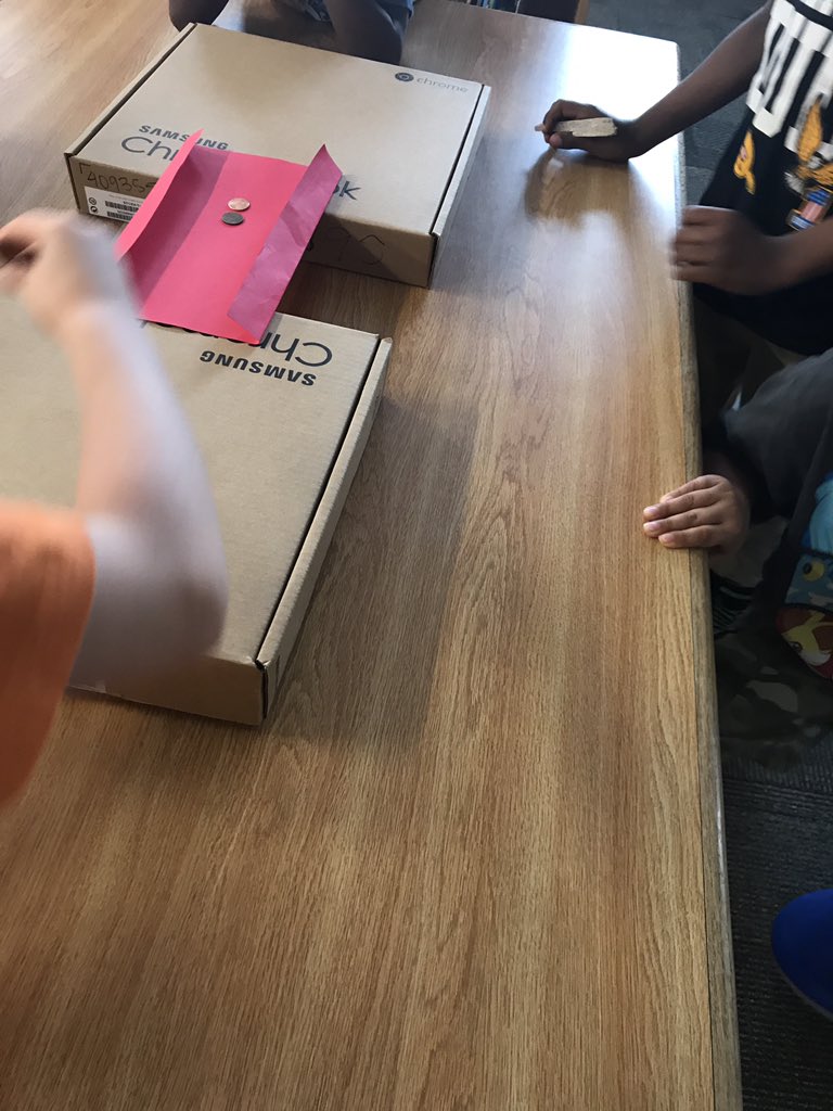 DianaColby's tweet photo. First time trying #globaldayofdesign. (Well actually will be the week)
Today is kinder and first. Thanks @pgelibrary for the lesson plans. #GDD19 https://t.co/vlUezLEyVP