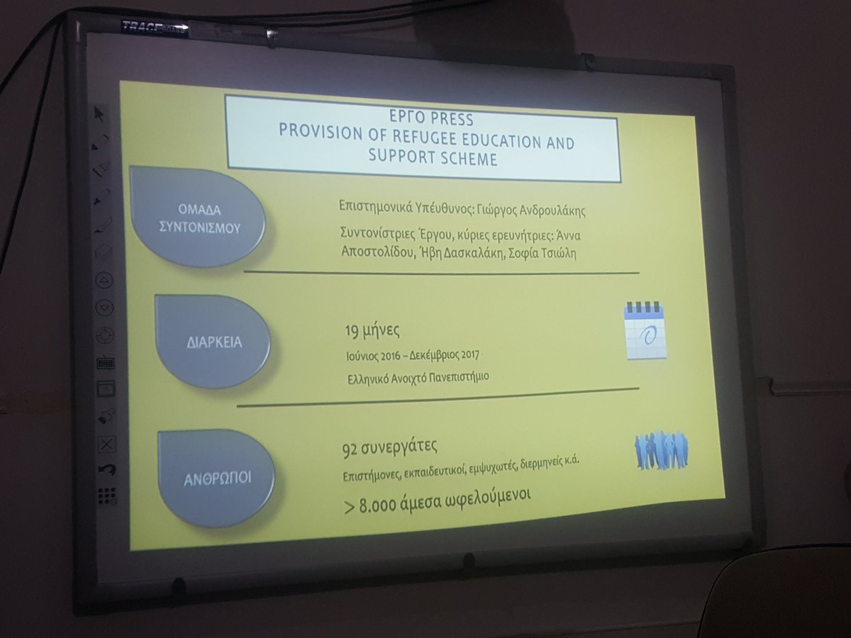 Theo Marinis (@theomarinis) on Twitter photo Listening at Sofia Tsioli talking about the project press on provision of refugee education in Greece at the Aegean University in Lesvos #multimind_ITN #prolanguage #Multilingualism Listening at Sofia Tsioli talking about the project press on provision of refugee education in Greece at the Aegean University in Lesvos #multimind_ITN #prolanguage #Multilingualism