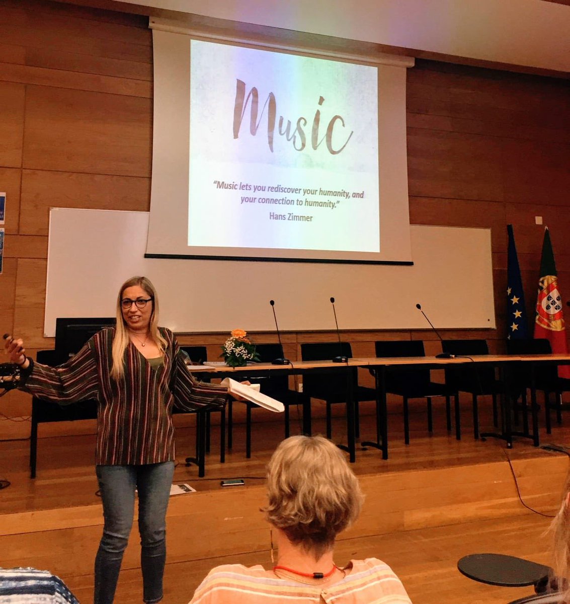 Our secretary Anna Pires at APPI last weekend #inclusion #ipsensig