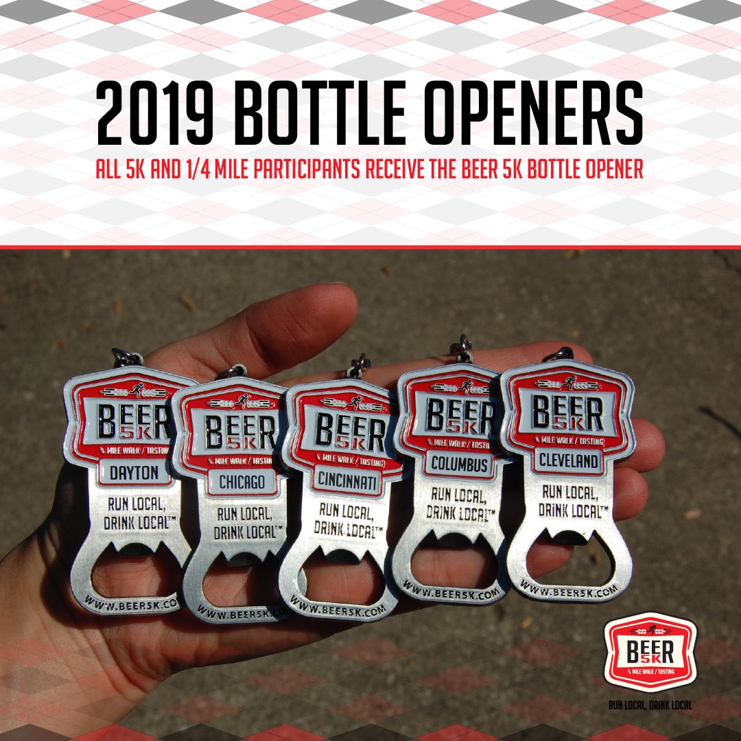 beer5k's tweet photo. In addition to #MedalMondal, we offer #BottleOpenerTuesday! Instead of hanging on your wall, your bottle opener is on your keychain + you're able to open your fave #beer!
#runlocaldrinklocal #beer5k #runforbeer #irunforbling #irunforswag #finishermedal #5k #raceswag #racebling https://t.co/daMhfGKs2I