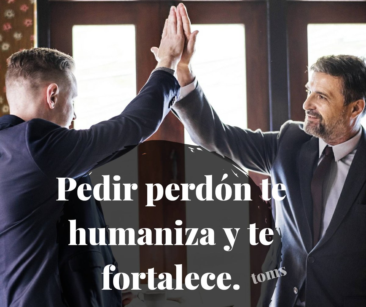 tomasarriero's tweet image. Pedir perdón, reconocer los errores... Lejos de mostrarte débil te vuelve más humano y una persona falible en la que se puede confiar.
🔥
#encantadodesaludarte #perdon #errar #radio #cadenaser #liderazgo #equipo #ventas #marketing #publicidad #vida #empresario #emprendedor