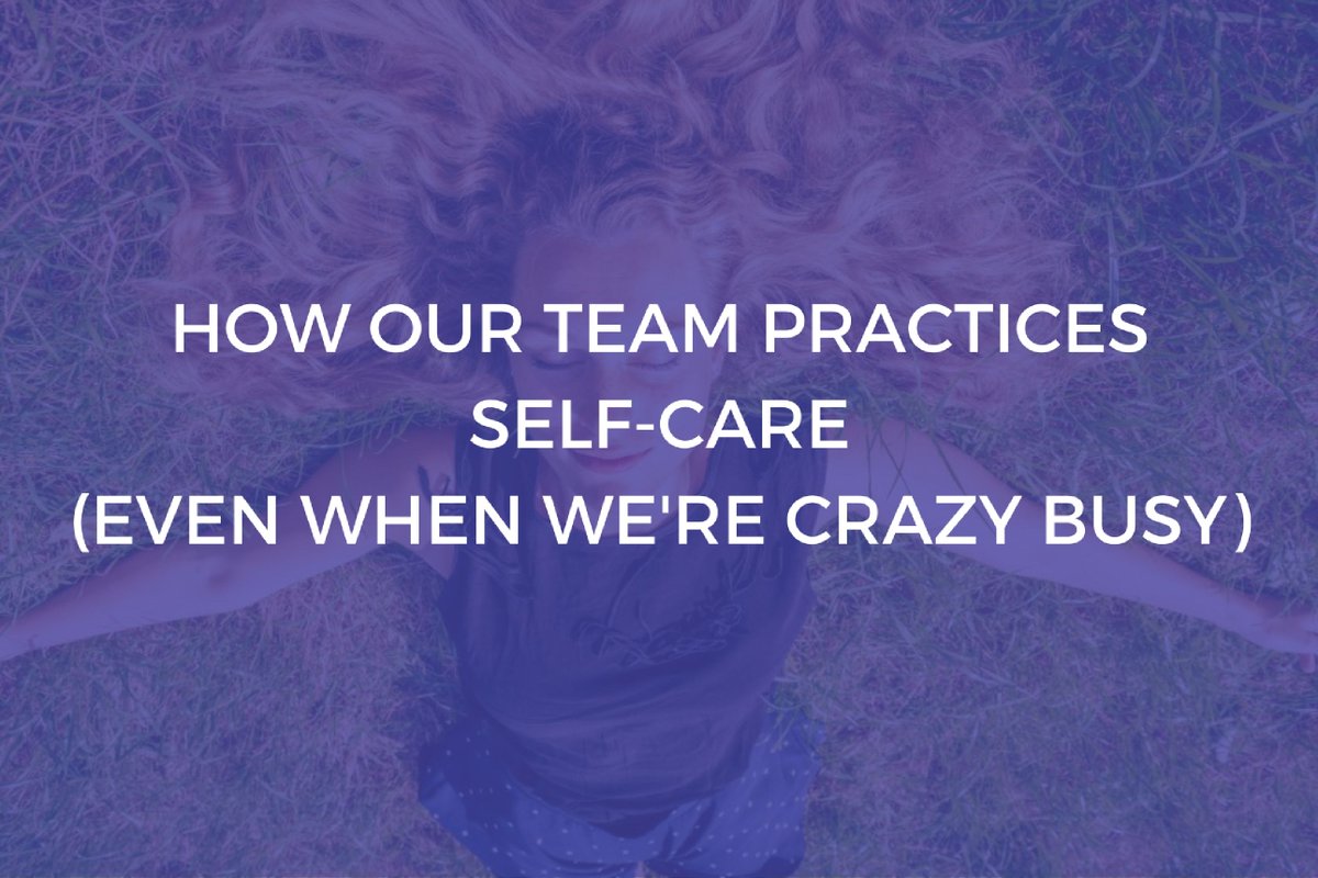 Feeling stretched thin? We get it! A couple years back, the iCadenza team rounded up our favorite self-care tips that help us stay centered, even when we're crazy busy. Take a look: buff.ly/2PR5zjJ