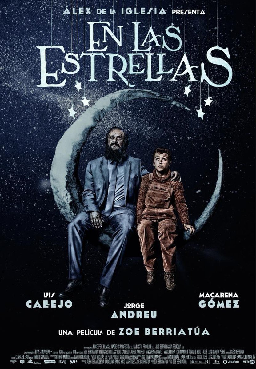 sci_film's tweet photo. 🎉 #SORTEO: ¡EL CARTEL DE EN LAS ESTRELLAS FIRMADO POR ZOE BERRIATUA! 🎉

Mañada despues de el pase de 🎞 En la Estrellas 8/5 - 20h, entre los asistentes, sortearemos un cartel de la peli firmado por @ZoeBerriatua 

#enlasestrellas @palacioprensa @Heroes_ComicCon  @super8es https://t.co/hnlsVpV2wj