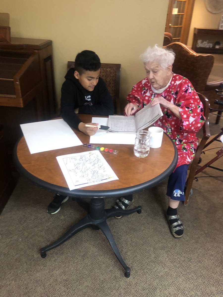 missJfranklin's tweet photo. We spent our morning with the elderly at Brookdale Senior living, then our afternoon organizing a foster care donation closet! So proud of our STUCO kids for their commitment to our community! ♥️ #Turner202Strong @counselorgarner https://t.co/KZXIF8cpot