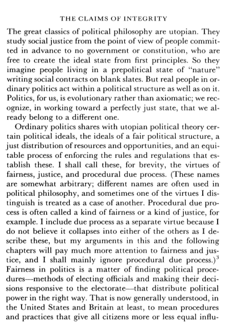 EmreCan_Eng's tweet photo. ...the ideals of a fair political structure,a just distribution of resources and opportunities,and an equitable process of enforcing the rules and regulations that establish these,its for brevity;
the virtues of #fairness #justice & #proceduraldueprocess
'Law's Empire' R. Dworkin https://t.co/lber4GtFW4