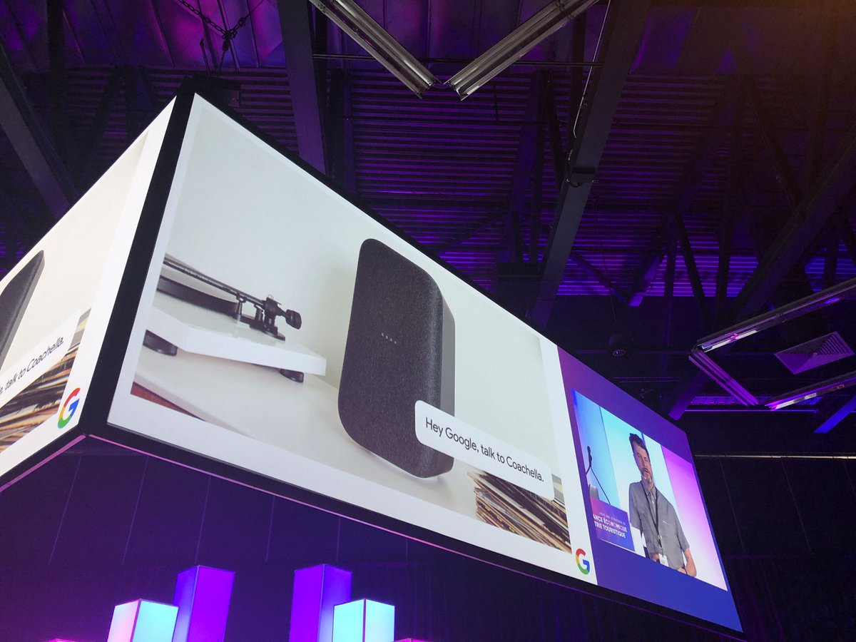 Utilisation de l’#AI en tourisme avec <a href="/Google/">Google</a> Home aux #Assises2019