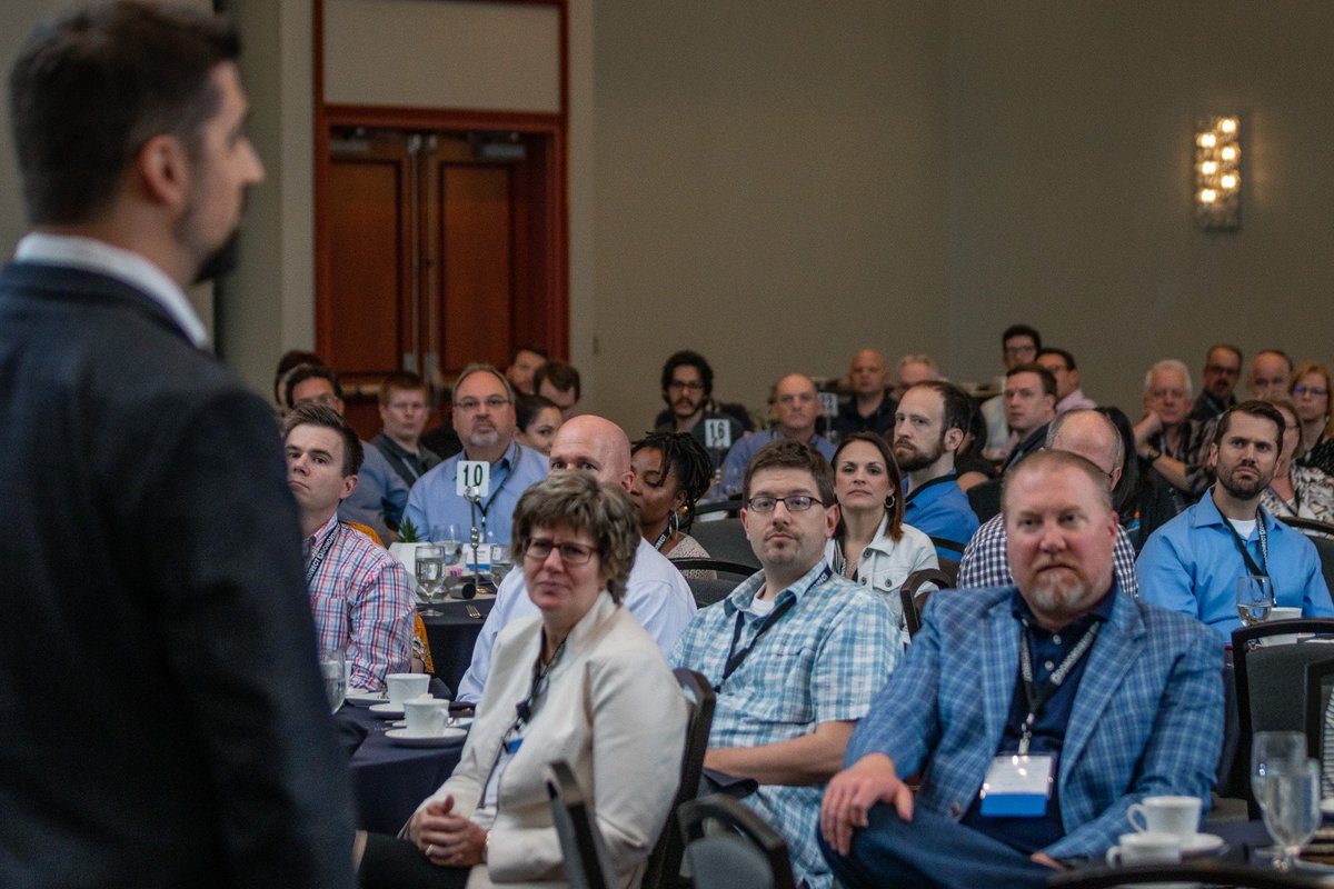DonorDirect's tweet photo. We're still on fire after our dinner last night and the incredible message that Josh Wilhite shared with our attendees. This dinner is always a cherished time of fellowship and definitely one of our favorite moments during the conference. #DDCC2019 https://t.co/UlpxiYZ8RP