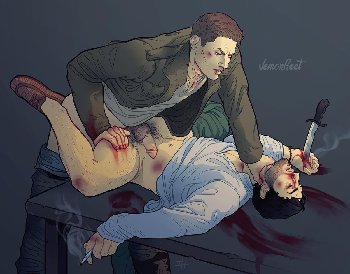 demonfleet's tweet photo. one down. i luv gettin paid to draw the Nasties 🖤 https://t.co/6jN1yNxSaB