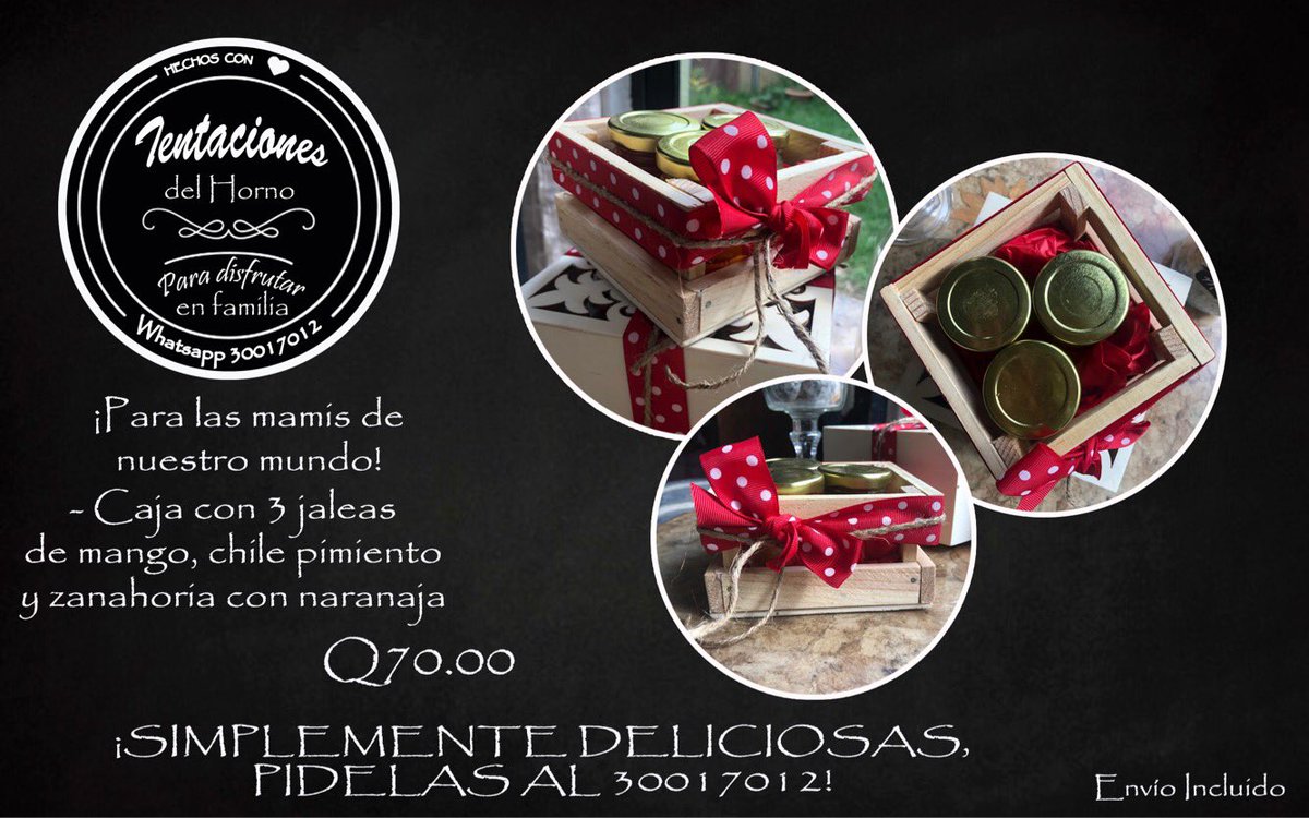 DelTentaciones's tweet photo. Buenos días a todos!!! Cómo amanecieron? Nosotros horneando y disfrutando de estas delicias! Aparta tu pedido ya al 30017012. #mamas #mamis #10DeMayo #celebrandoamama https://t.co/reObaqYF9r