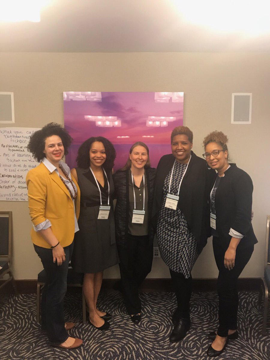 So honored to present this morning on race, culture, identity and competency at the #AALSclinical conference with my fellow panelists ⁦⁦@cruzsherley⁩ ⁦@ProfLlezlie⁩ #NadiyahHumber and #JamieLangowski
