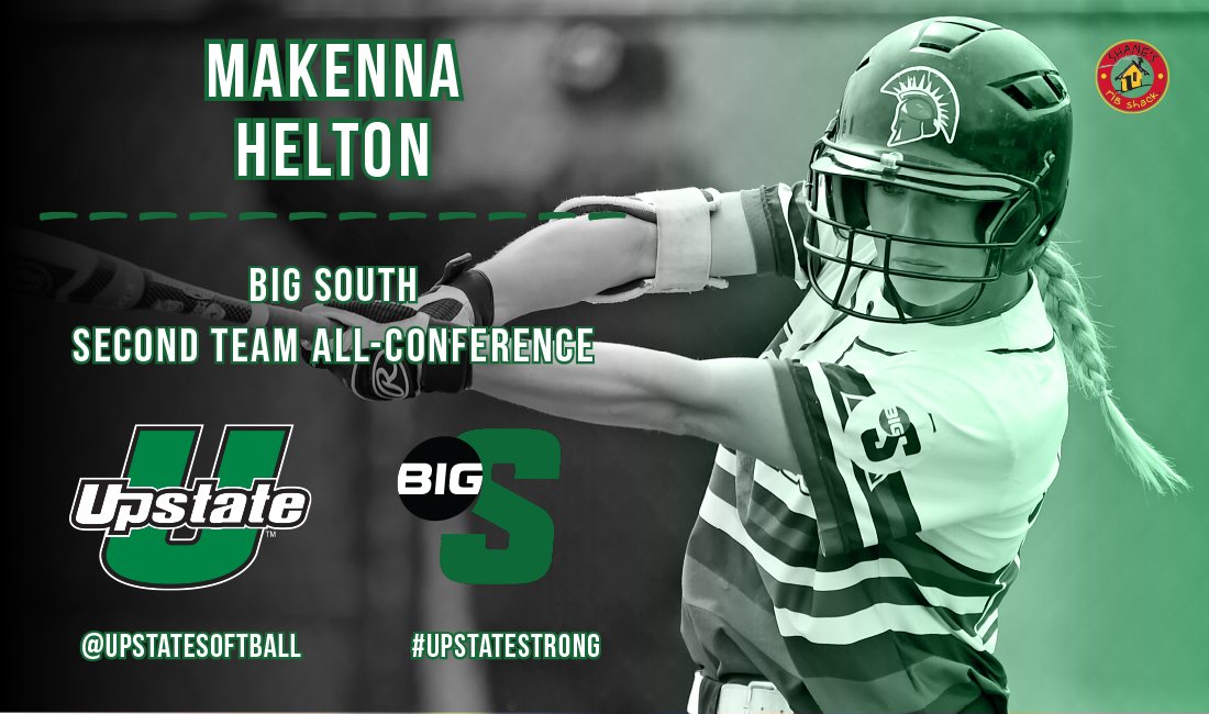 #USCUpstate outfielder <a href="/makenna_helton/">Makenna Helton</a> receives her first postseason recognition after being named Big South Second Team All-Conference! #UpstateStrong