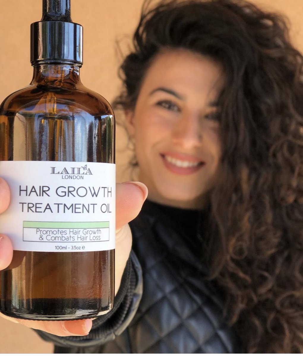 Laila London Herbal Hair Growth Balm made with botanical herbs and oils to stimulate hair growth, smoother hair, shine, repairs split ends and replenishes hair follicles ❤️🙂 #haircare  #haircaretips #curlsforthegirls #longhair #naturalhaircare #curly_hair