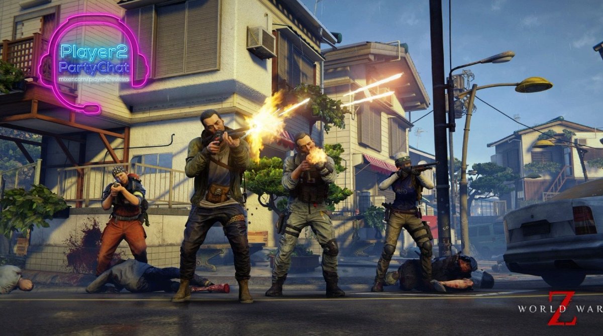 Player2Reviews's tweet photo. Tonight! #Player2PartyChat is back with more zombie slaying! Join the whole crew as we continue to #OutliveTheDead in #WorldWarZ! 7PM ET @ https://t.co/xKGjKlqzKx https://t.co/k0dpliC4Rp