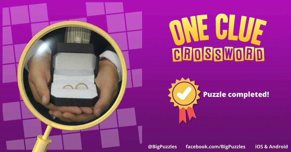 hellens39's tweet image. I completed a puzzle in One Clue Crossword. Play now for free!
onecluecrossword.com #OneClueCrossword