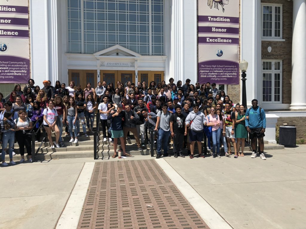 Feel the brain power!  IB History Exam at Fresno High
