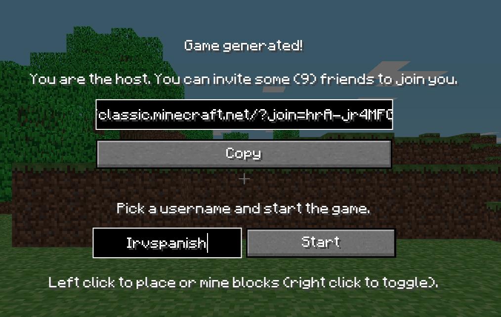 irvspanish's tweet photo. @mr_isaacs @misterwashburn Ok so far here is my take on #Minecraft Browser - Looks like multiplayer....THAT is a game changer imo...10 people, limited building blocks but fantastic for a quick build. No flying which is not ideal, can't save...unless I'm just not seeing it which is also not ideal #games4ed https://t.co/EHM03qBJVS