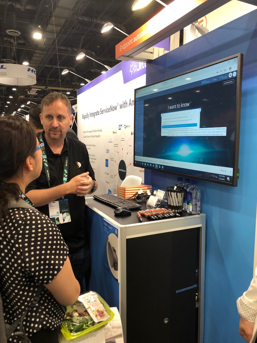 Endpoint Automation drives 46% ITSM efficiency saving - join us at booth 752 for your demo #ServiceNow #1E ⁦<a href="/rdcrumbaker/">rdcrumbaker</a>⁩ #Knowledge19