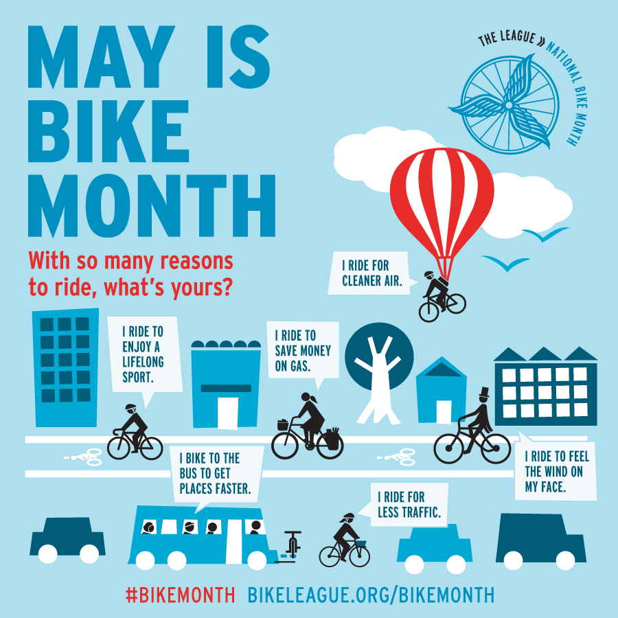 commutesmarter's tweet photo. What's your reason to ride? #bikemonth #B2WBHAM #COMMUTESMARTBHAM https://t.co/hokvdOHd6X
