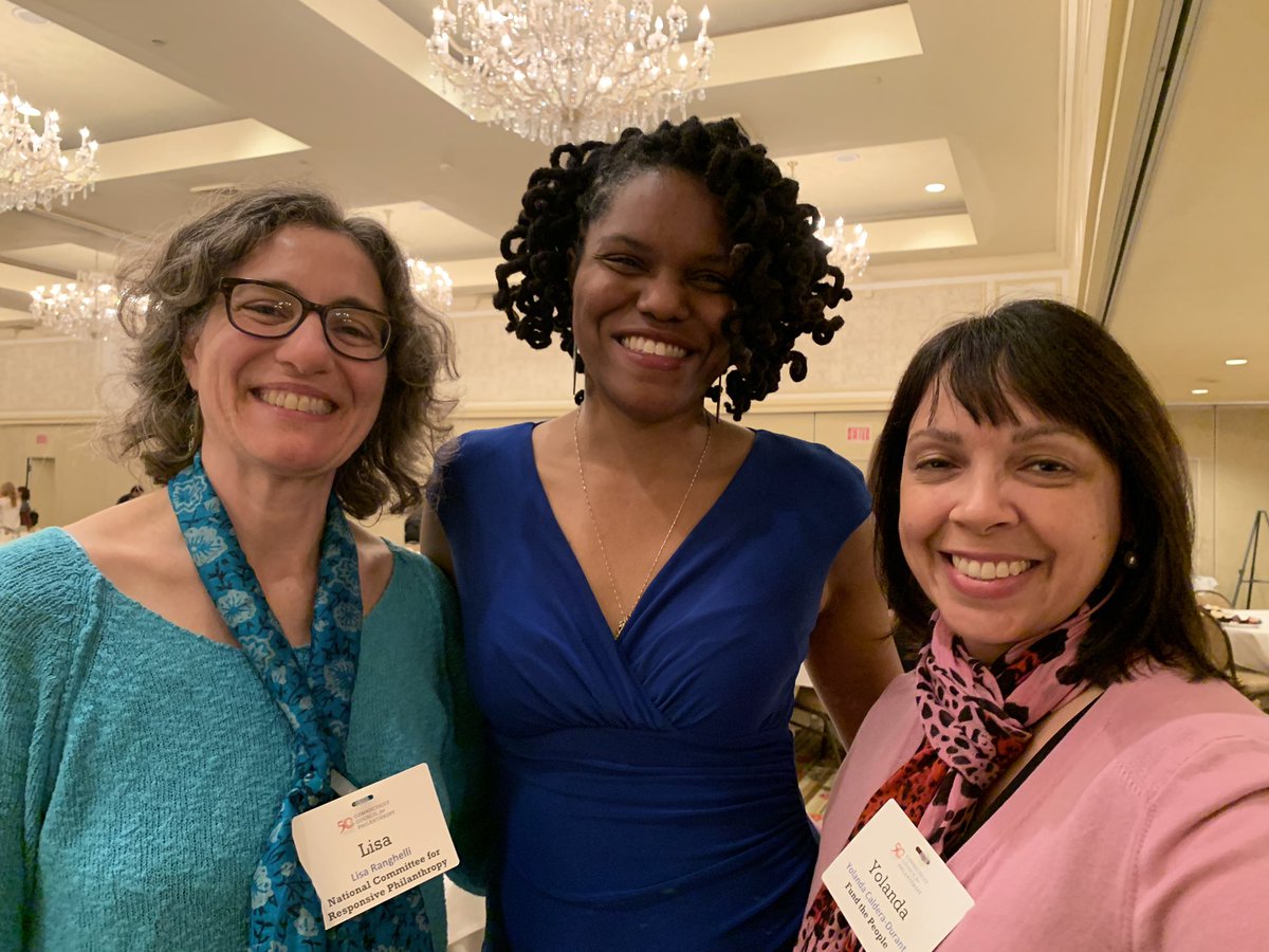 Social media is fine but nothing compares to seeing my #socialsector colleagues in person @CTphilanthropy annual conference @lisa_rang @j_lachapel @NCRP @ycdurant
