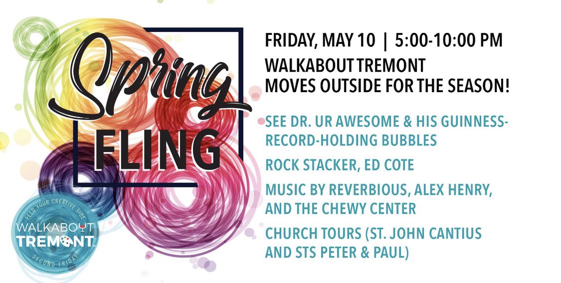 treehouseCLE's tweet image. Join us Friday for @WalkTremont 🖼 👩‍🎨 🎨We’re taking it outdoors!
